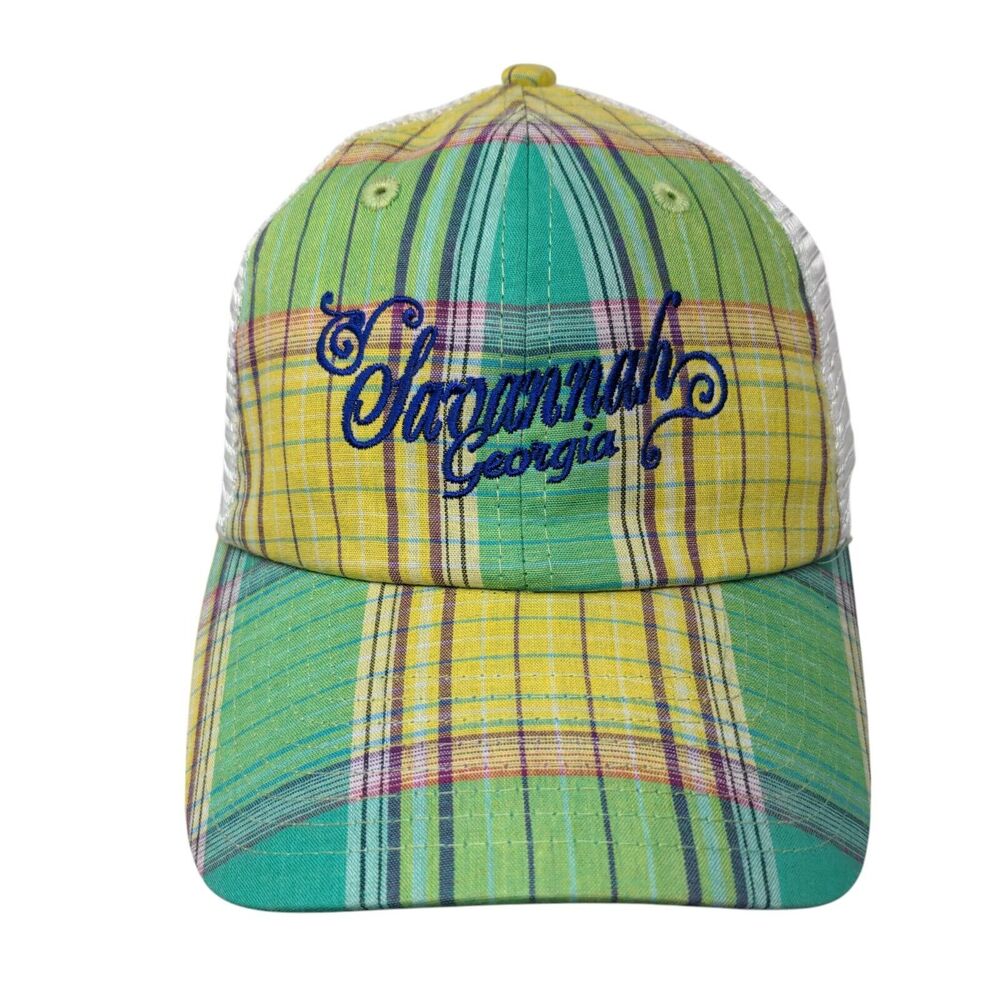 Savannah Georgia Snapback Trucker Hat Multicolor One Size Mesh Back W/Tags